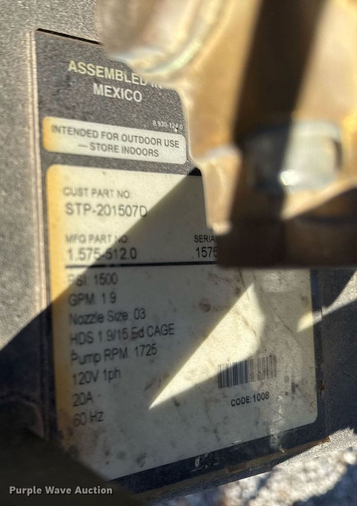 image for item EG7857 Karcher Hy-Flo pressure washer