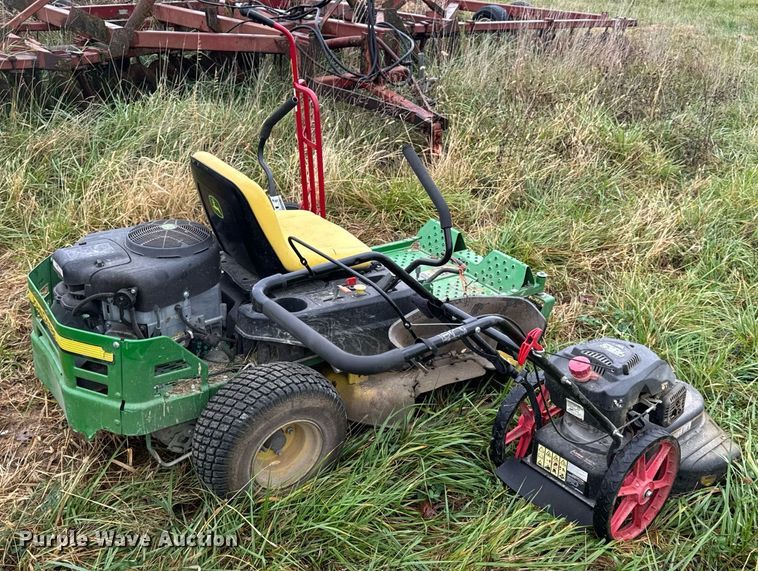 image for item EH7222 2018 John Deere Z335E ZTR lawn mower
