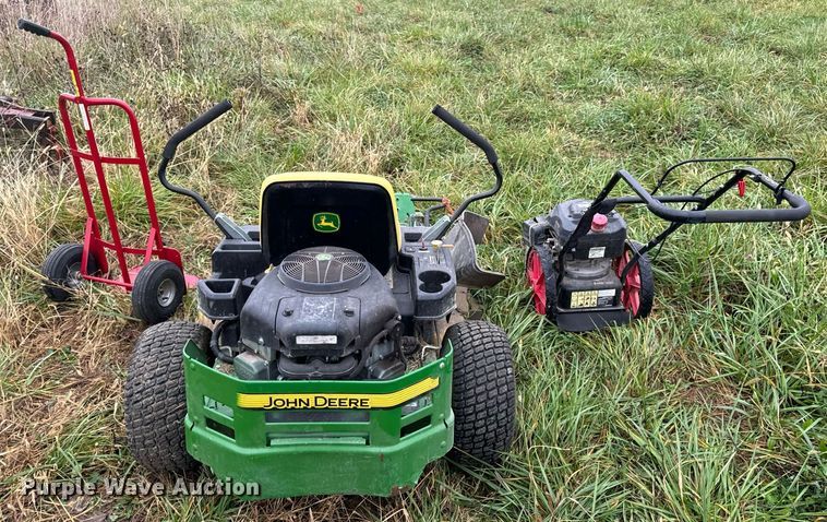 image for item EH7222 2018 John Deere Z335E ZTR lawn mower