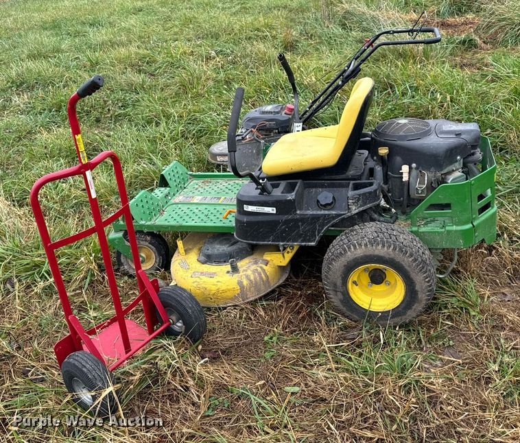 image for item EH7222 2018 John Deere Z335E ZTR lawn mower