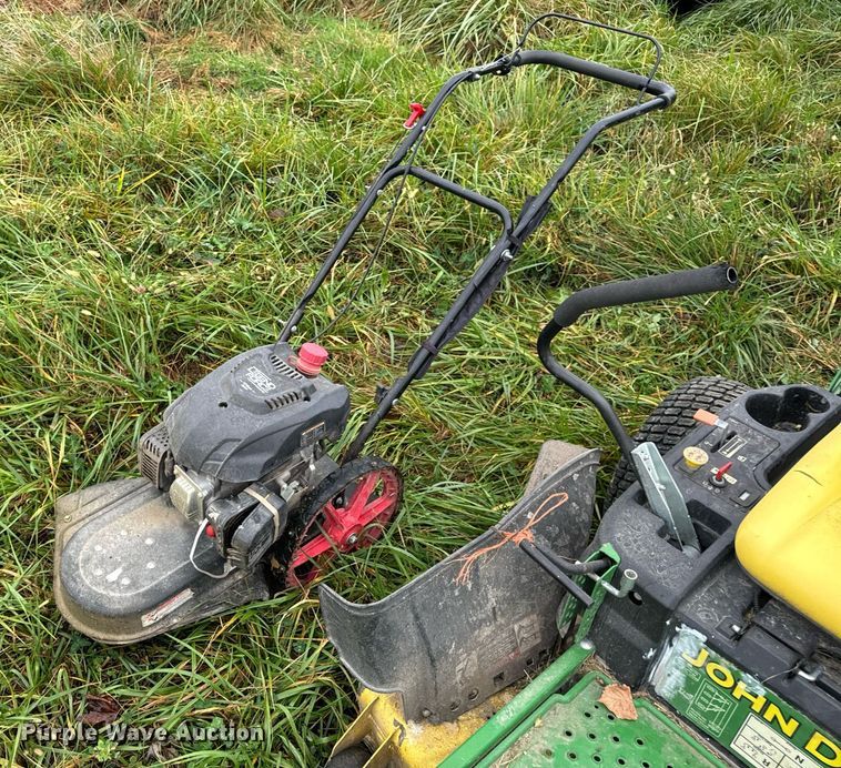 image for item EH7222 2018 John Deere Z335E ZTR lawn mower