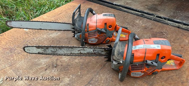 image for item EH7223 (2) Husqvarna 572XP chain saws