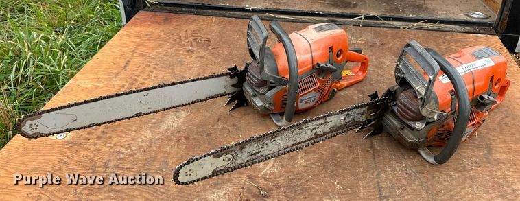 image for item EH7223 (2) Husqvarna 572XP chain saws