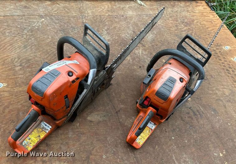 image for item EH7223 (2) Husqvarna 572XP chain saws