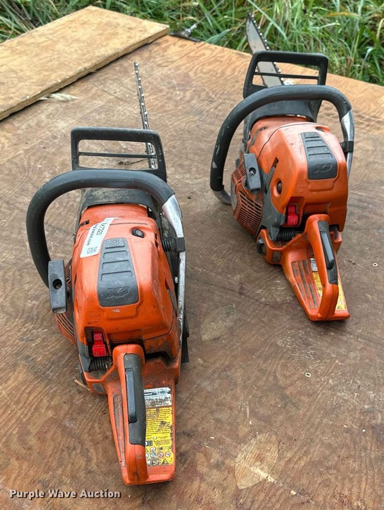 image for item EH7223 (2) Husqvarna 572XP chain saws