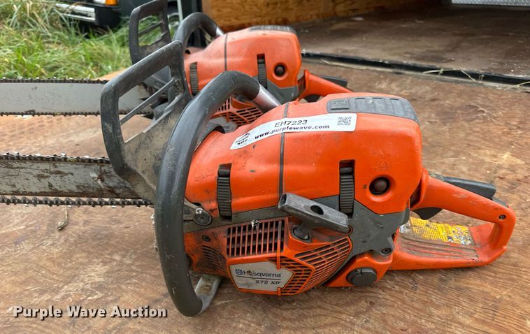 image for item EH7223 (2) Husqvarna 572XP chain saws