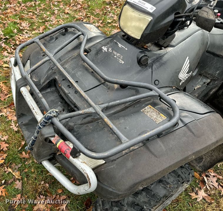 image for item EH7226 2009 Honda TRX500FE ATV