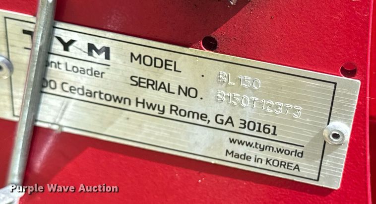 image for item EI4092 TYM 2515H MFWD tractor