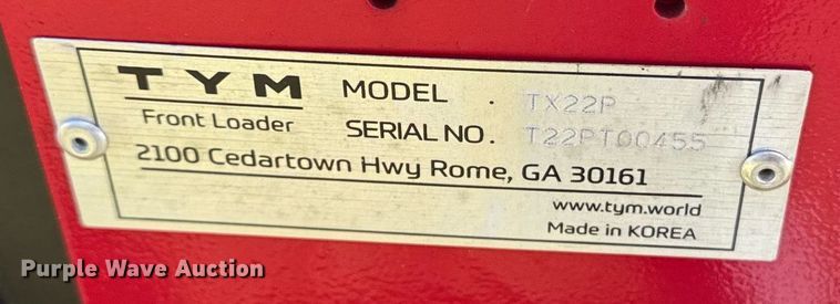 image for item EI4093 TYM T224 backhoe