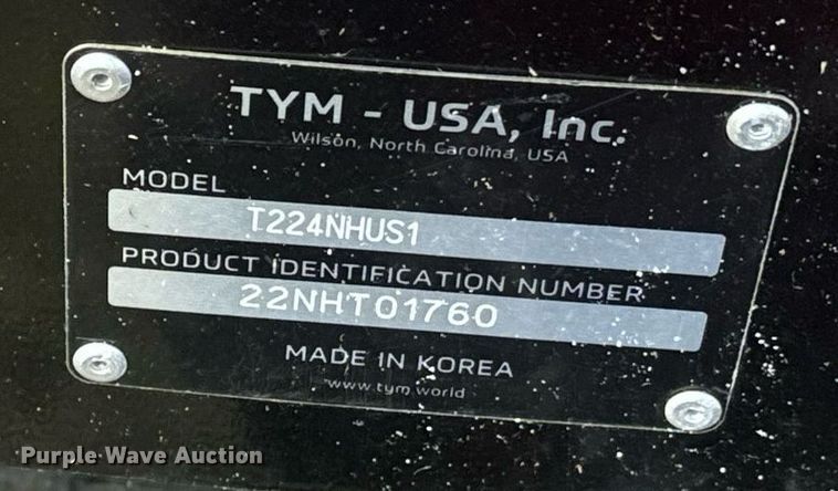 image for item EI4093 TYM T224 backhoe