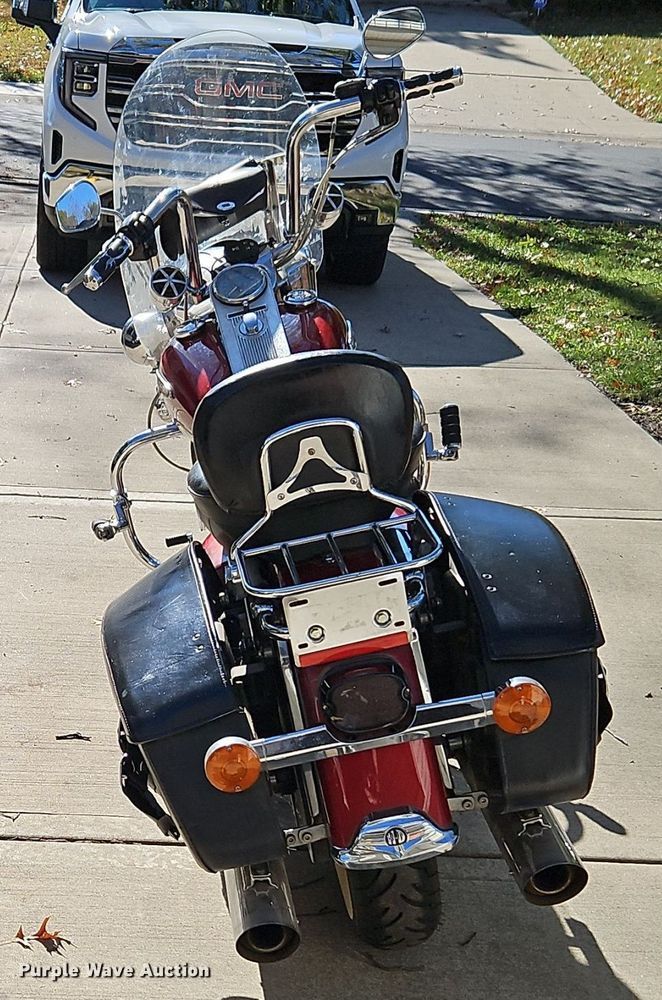 image for item EI8536 2007 Harley Davidson FLHRC Road King motorcycle