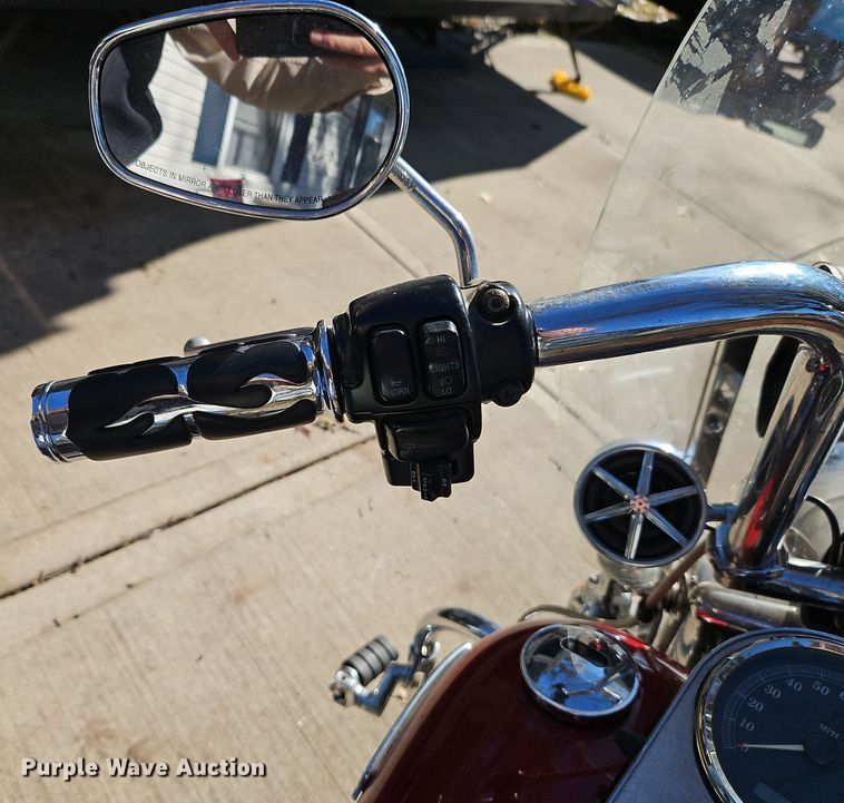 image for item EI8536 2007 Harley Davidson FLHRC Road King motorcycle