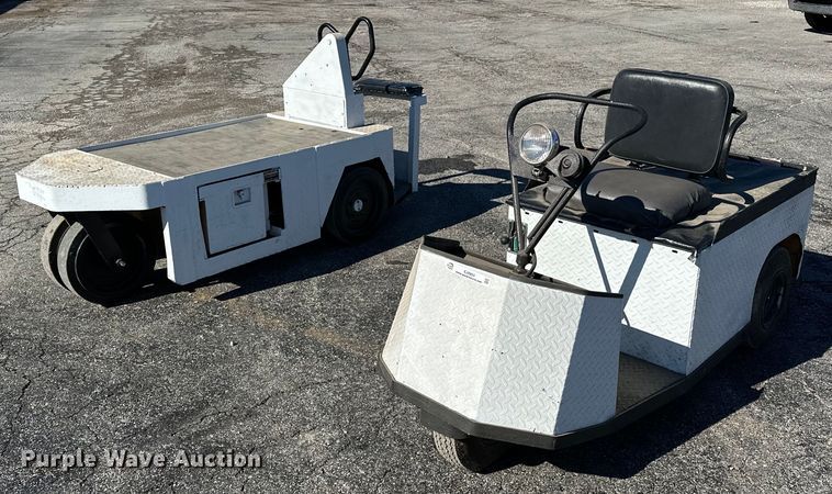 image for item EJ4954 (2) Taylor-Dunn utility carts