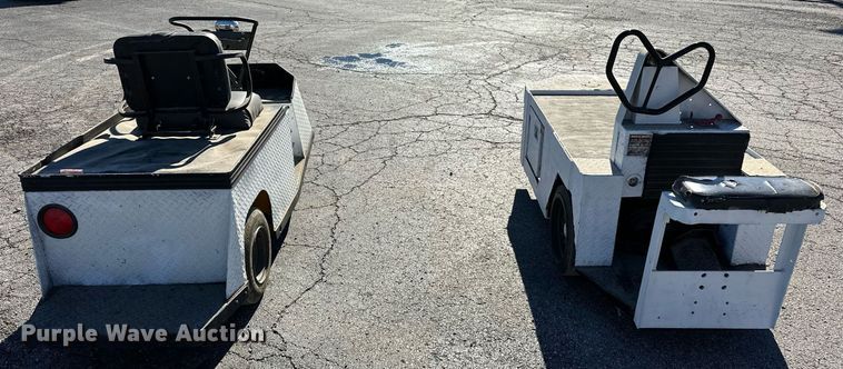image for item EJ4954 (2) Taylor-Dunn utility carts