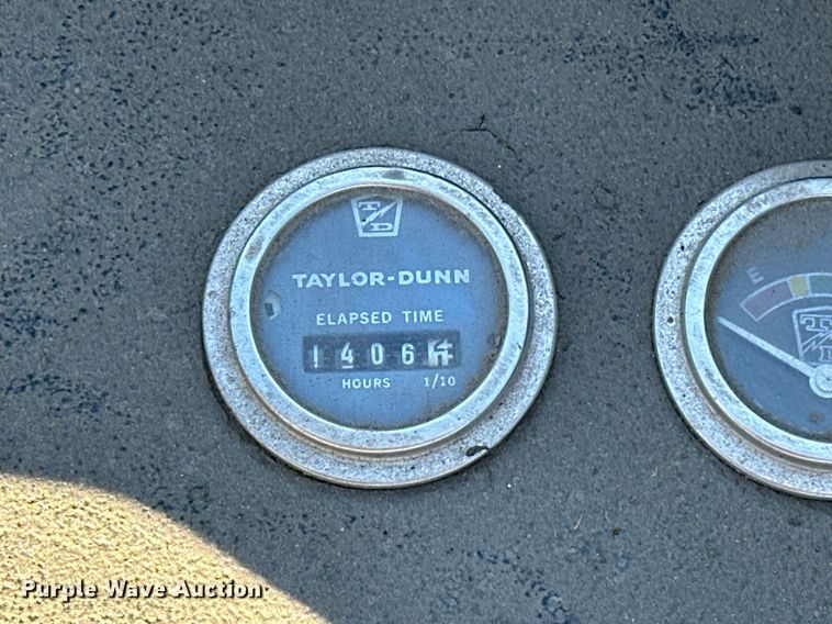 image for item EJ4954 (2) Taylor-Dunn utility carts