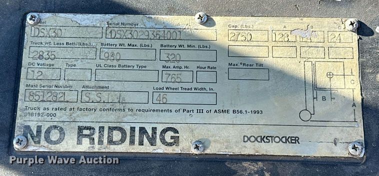 image for item EJ4958 Warehouse equipment