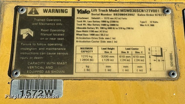 image for item EJ4958 Warehouse equipment