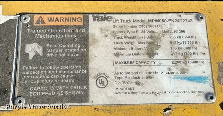 image for item EJ4958 Warehouse equipment