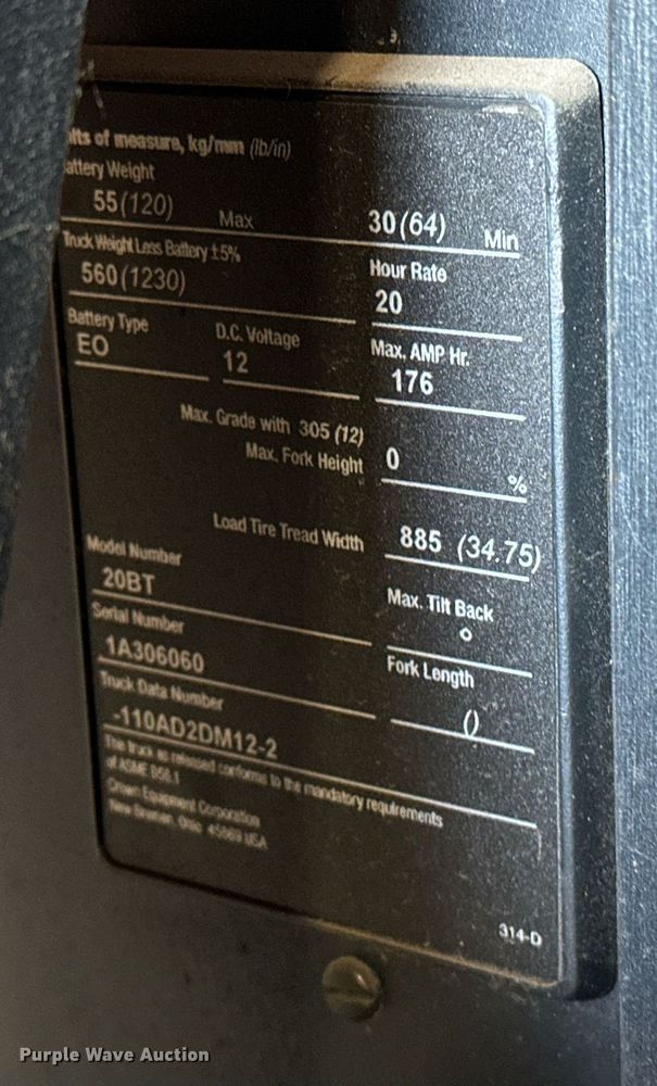 image for item EJ4958 Warehouse equipment