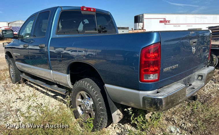 image for item EJ4975 2005 Dodge Ram 3500 Quad Cab pickup truck