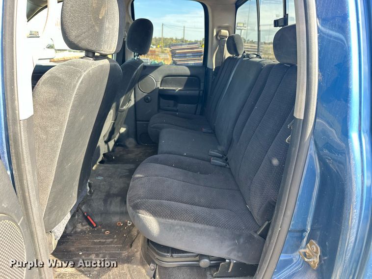 image for item EJ4975 2005 Dodge Ram 3500 Quad Cab pickup truck