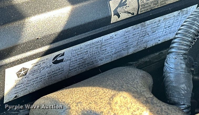 image for item EJ4975 2005 Dodge Ram 3500 Quad Cab pickup truck