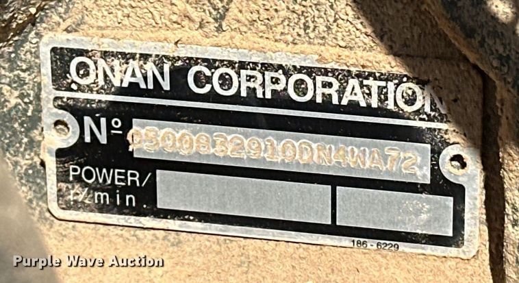 image for item EJ5057 Onan generator