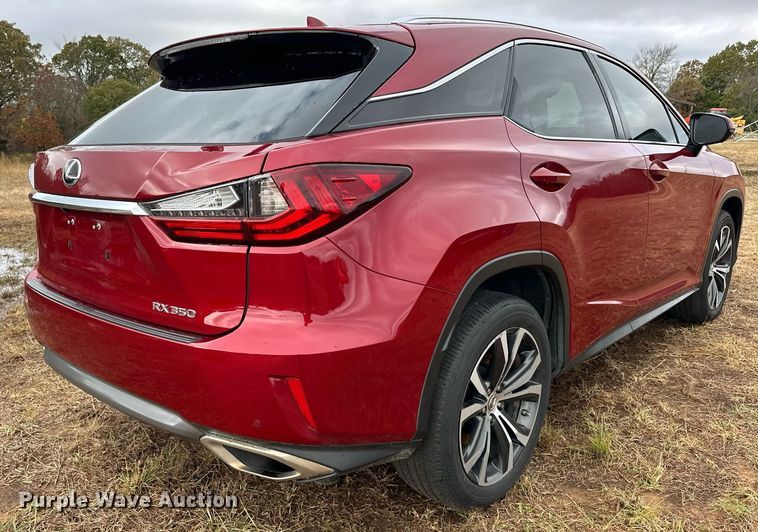 image for item EJ5084 2017 Lexus RX350 