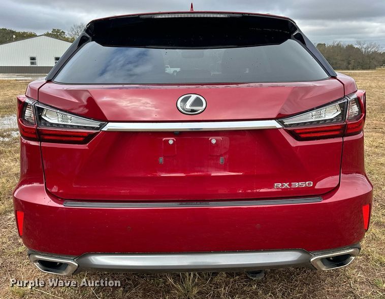 image for item EJ5084 2017 Lexus RX350 