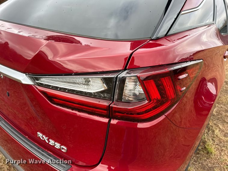 image for item EJ5084 2017 Lexus RX350 