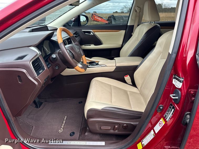 image for item EJ5084 2017 Lexus RX350 