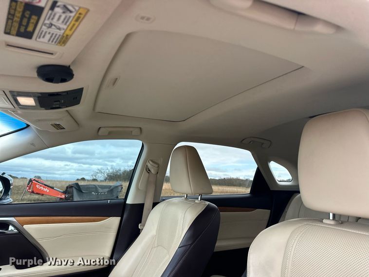 image for item EJ5084 2017 Lexus RX350 