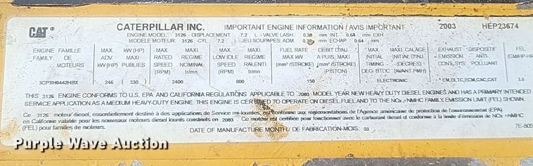 image for item EJ8088 2004 Thomas FS65 school bus