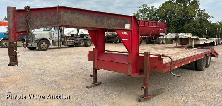 image for item EK0006 2003 James Welding RB25 Equipment trailer