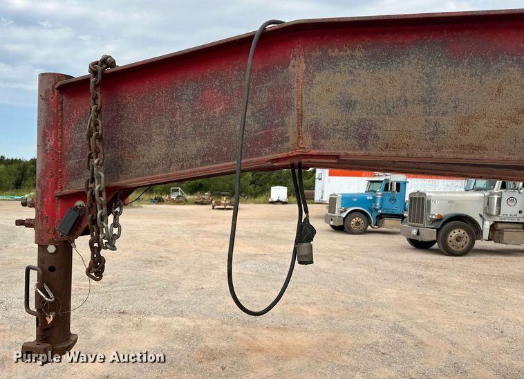 image for item EK0006 2003 James Welding RB25 Equipment trailer