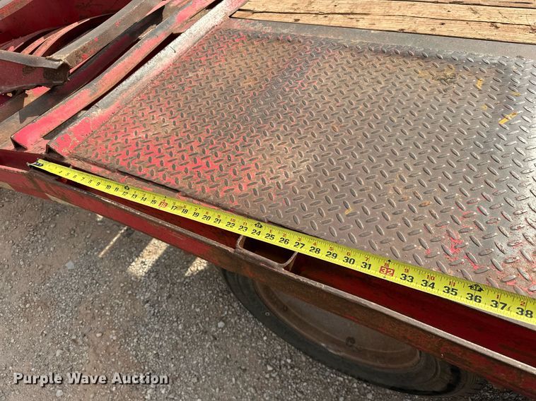 image for item EK0006 2003 James Welding RB25 Equipment trailer