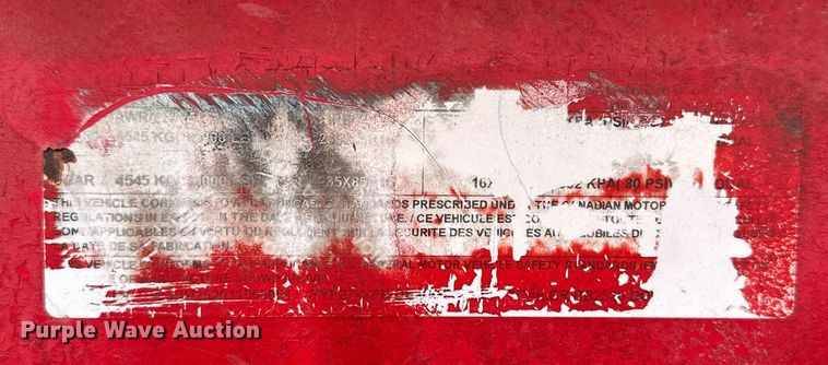 image for item EK0006 2003 James Welding RB25 Equipment trailer