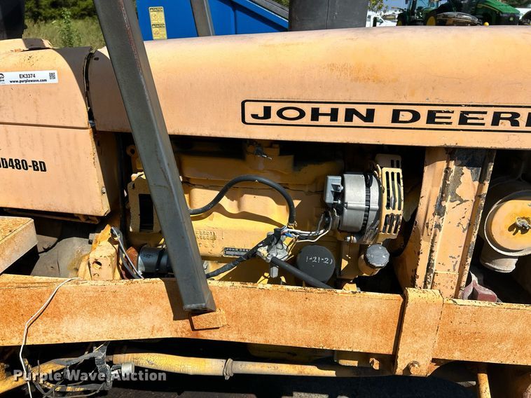 image for item EK3374 John Deere 480-BD forklift