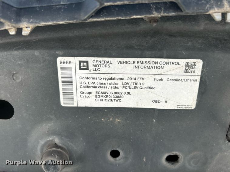 image for item EK3629 2014 Chevrolet  Caprice Police 