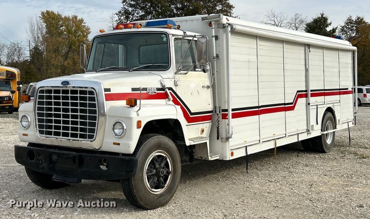 image for item EK3633 1984 Ford Conventional NL delivery truck