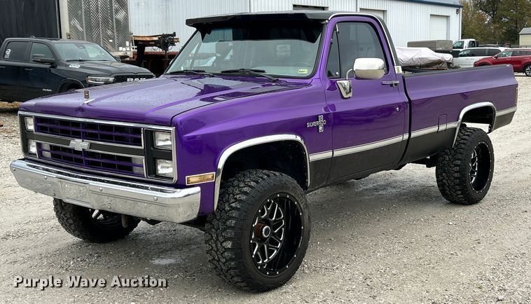 image for item EK3665 1987 Chevrolet Silverado 10 pickup truck
