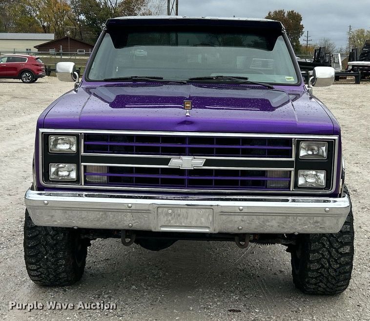 image for item EK3665 1987 Chevrolet Silverado 10 pickup truck