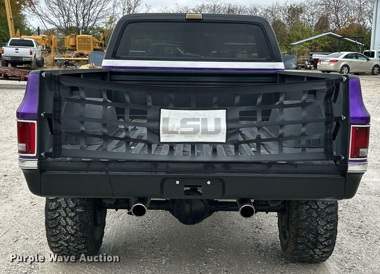 image for item EK3665 1987 Chevrolet Silverado 10 pickup truck