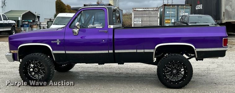 image for item EK3665 1987 Chevrolet Silverado 10 pickup truck