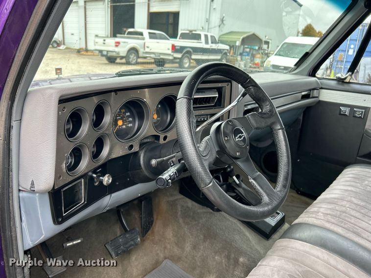 image for item EK3665 1987 Chevrolet Silverado 10 pickup truck