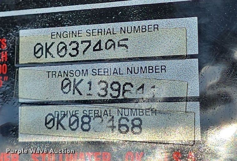 image for item EK6357 1997 Caravelle boat