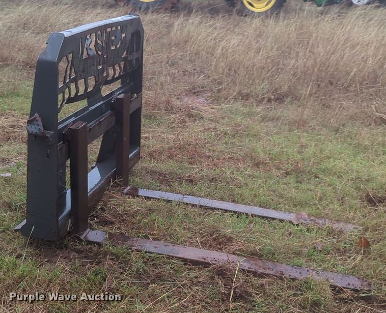 image for item EQ2449 Versatech skid steer forks