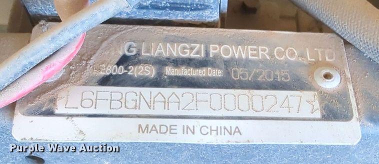 image for item EQ2489 2015 Shangdong Liangzi Power Co utility vehicle