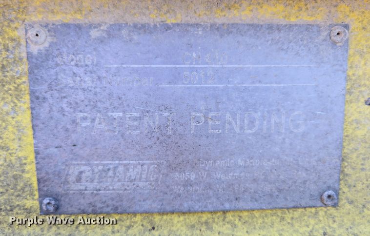 image for item EQ3575 Cone-Head  410 wood chipper