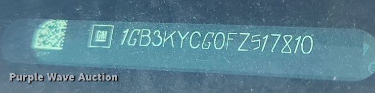 image for item ER4504 2015 Chevrolet Silverado 3500HD utility bed pickup truck